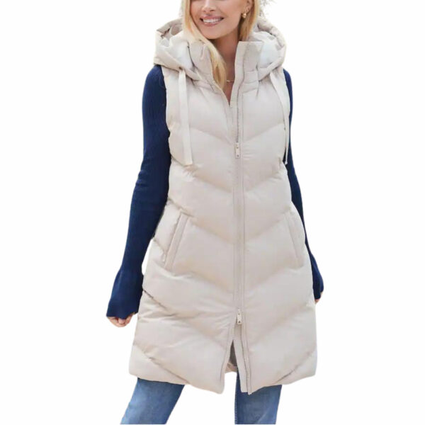 Threadbare Longline Padded Puffer Jacket