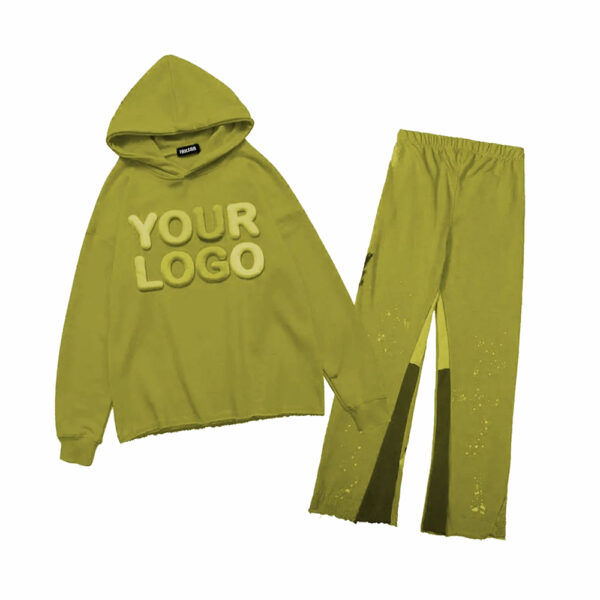 EMBOIDRY HOODIE SET