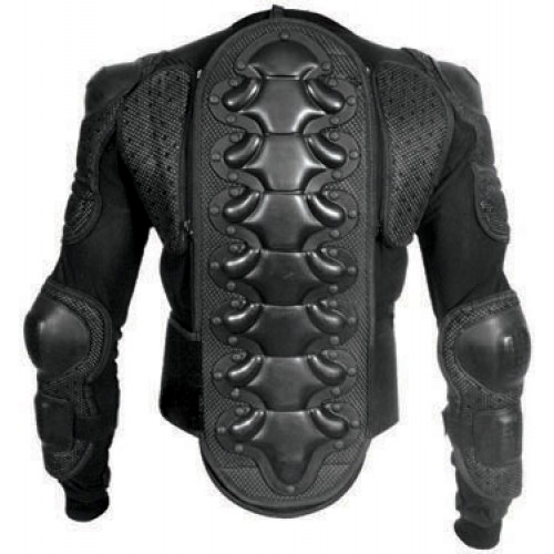 Armored Jacket Protection Jacket Black For Riders