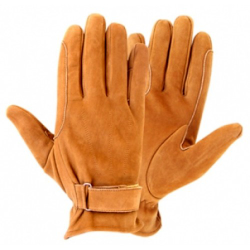 Gloves made of Leather Cut Proof
